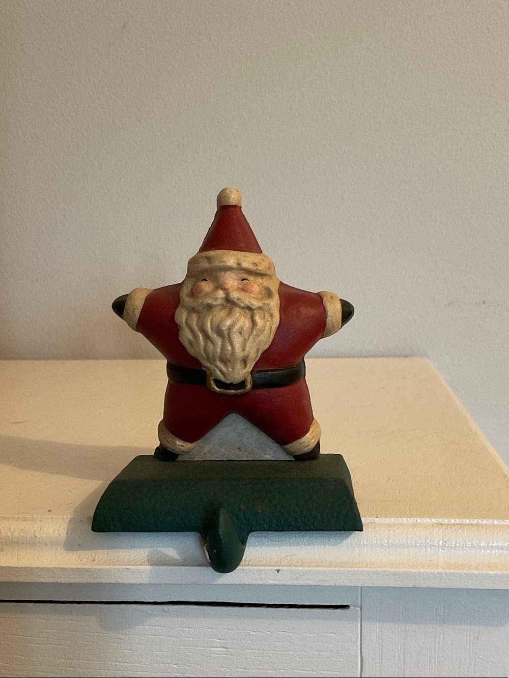 VintageFestive Red Santa Holiday Figurine - Home Holiday